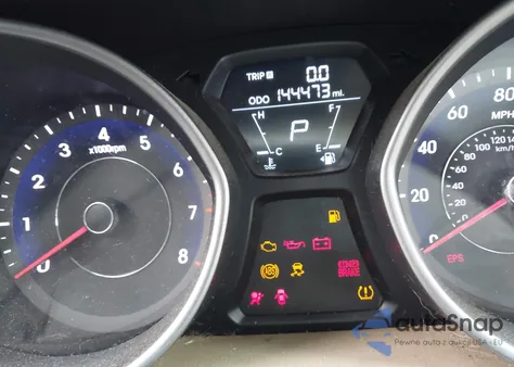 2013 Hyundai Elantra Gls from USA, damaged, VIN 5NPDH4AE5DH271902